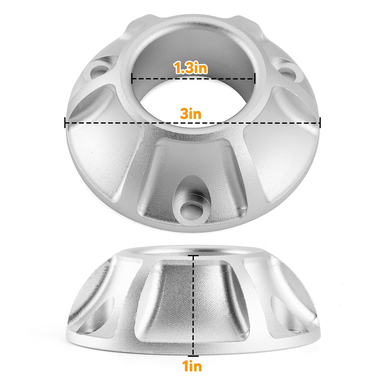 Wsays Compatible With Honda Exhaust Tip Billet Power With Screen Arrestor Crf50 + Crf70 + Crf80 + Crf100 + Crf110 Motorcycle Muf