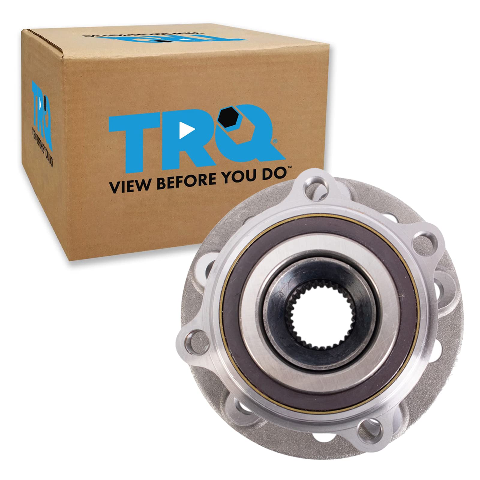 Trq Front Wheel Bearing Hub Assembly Compatible With Mercedes C300 C400 E300 E450 Glc300