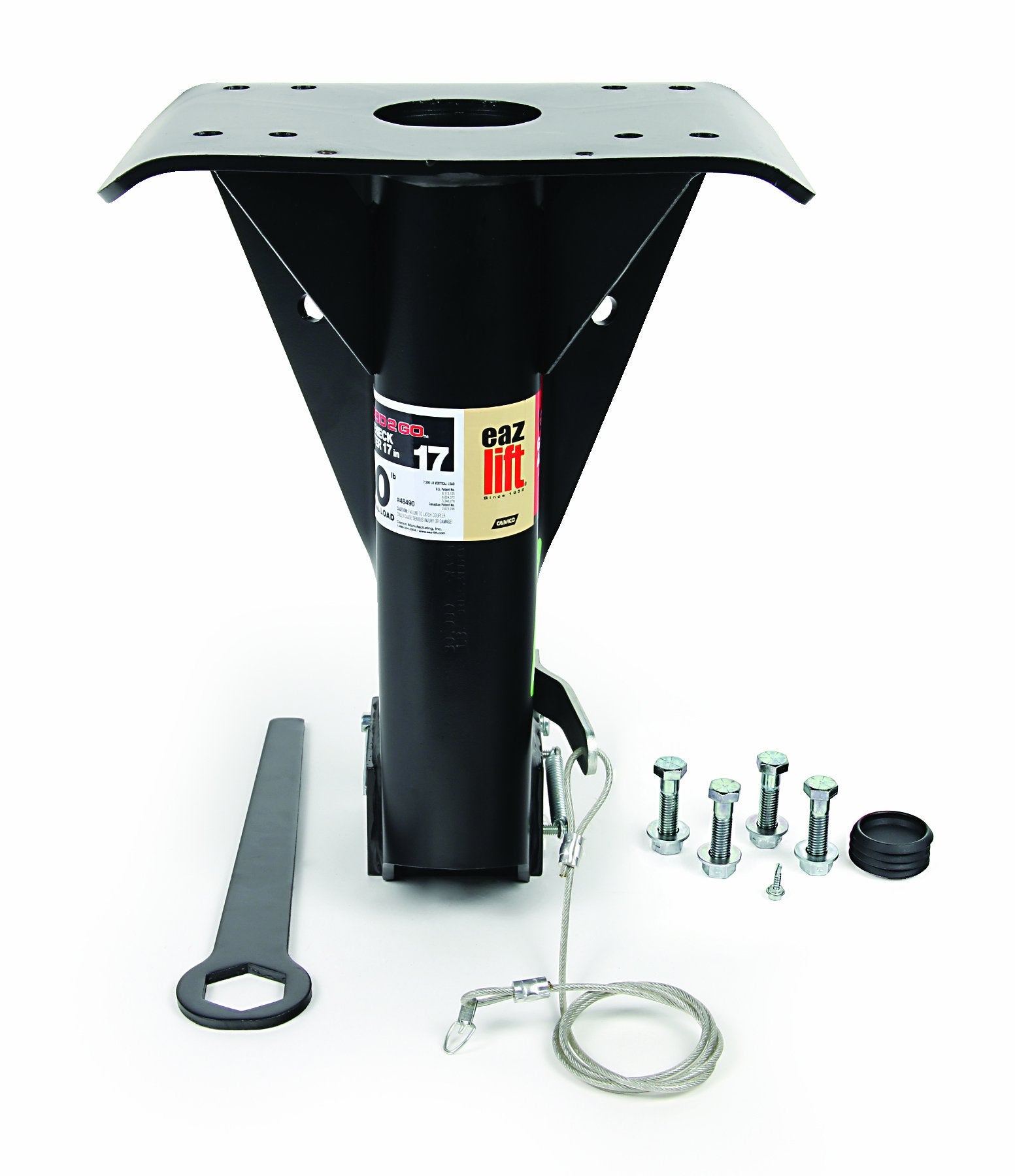 Eaz-Lift 17-Inch Gooseneck Adapter | Converts Fifth Wheel Trailers To Gooseneck Trailers | Easy To Install | (48490)