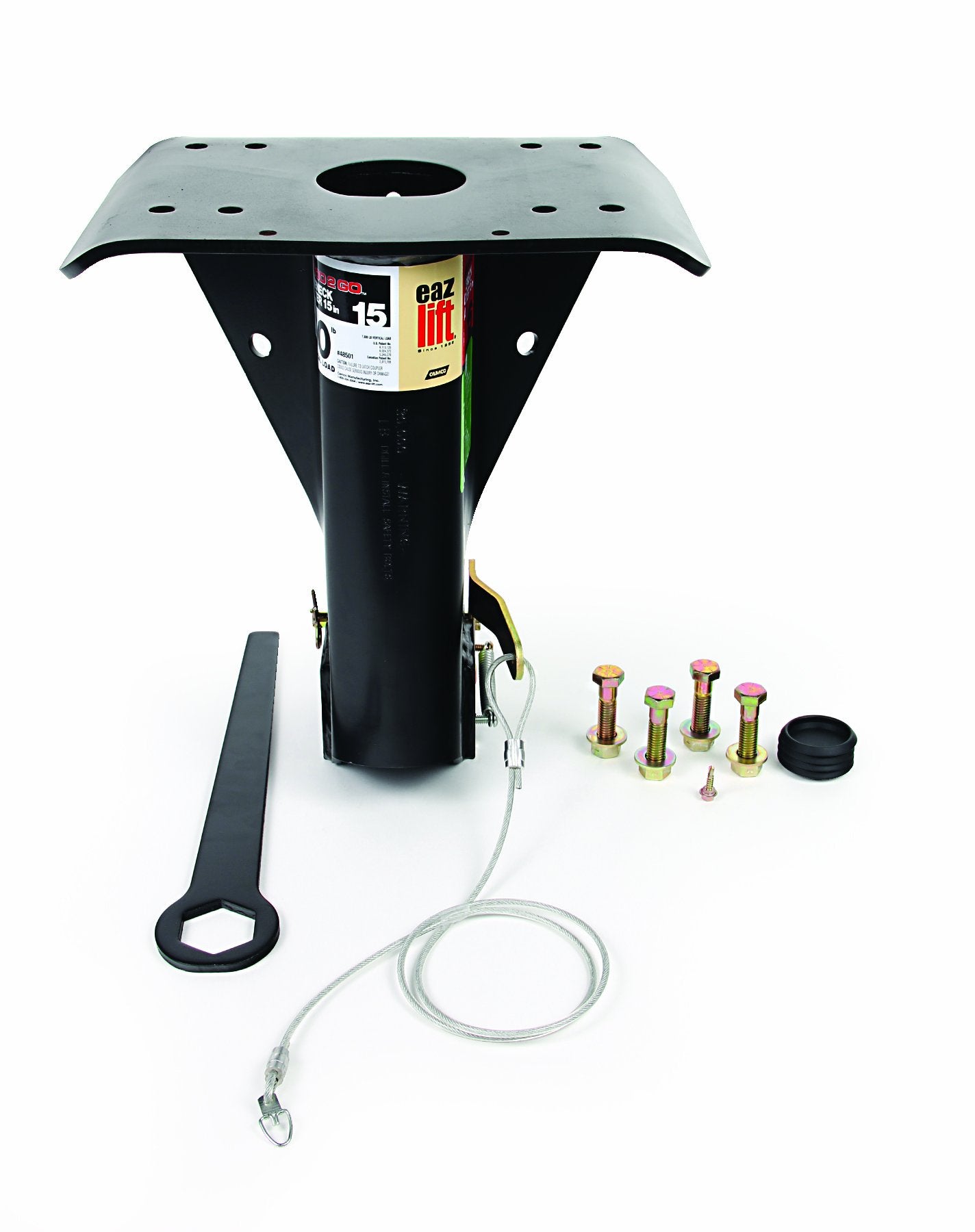 Eaz-Lift 5Th Wheel Gooseneck Adapter, 30,000Lb Tow Rating (7,500Lb Vertical Load), 15 Inches (48501)