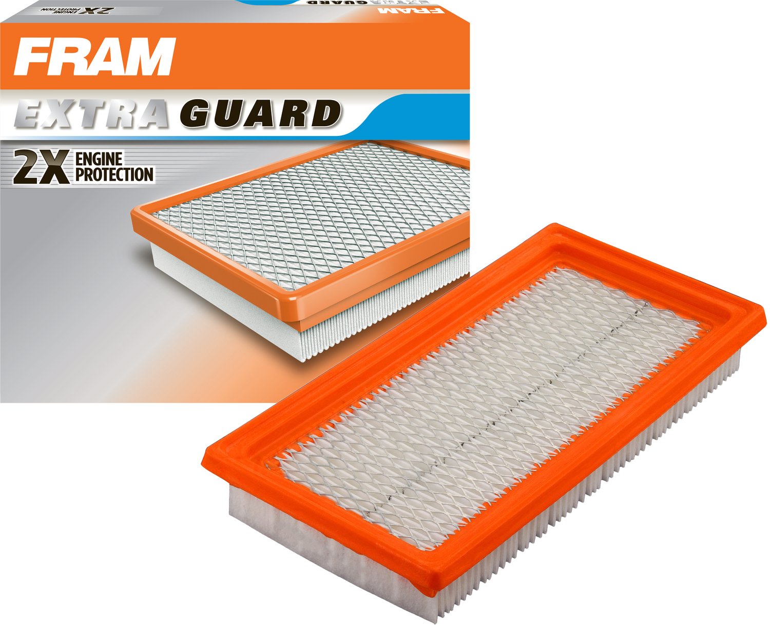 FRAM Extra Guard CA11215 Replacement Engine Air Filter for Select Nissan (1.6L) Models, Provides Up to 12 Months or 12,000 Miles