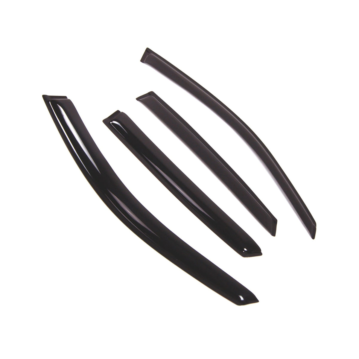 Tuningpros Outside Mount Window Vent Visors Rain Guards Compatible With Infiniti Fx35 Fx45 2003-2013 | Side Window Wind Deflecto