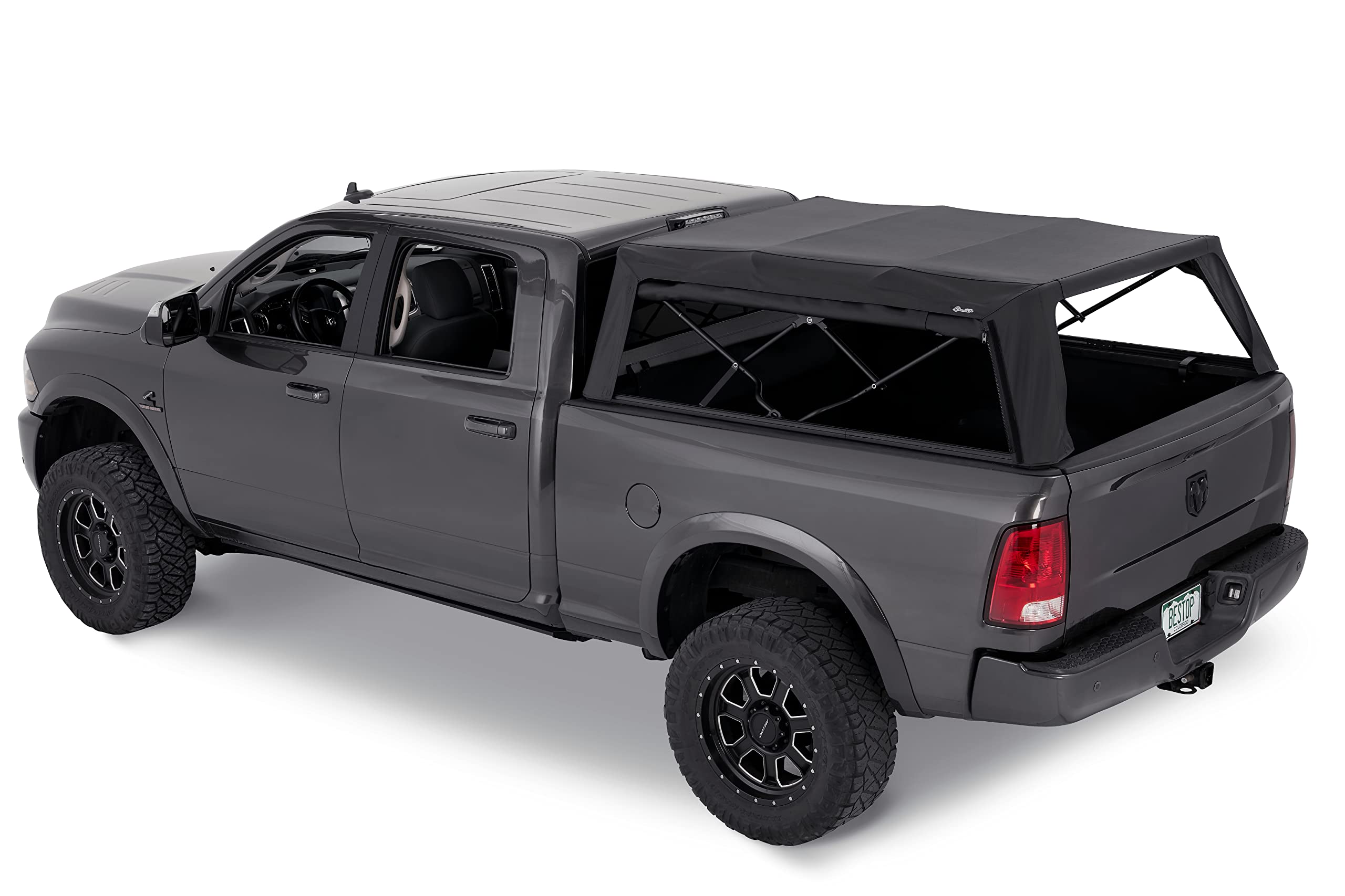 Bestop Supertop For Truck 2 - '09-10 Ram 1500; '11-18 1500; '19 1500 Classic; '10-21 2500/3500; For 6.5 Ft. Bed; W/O Rambox