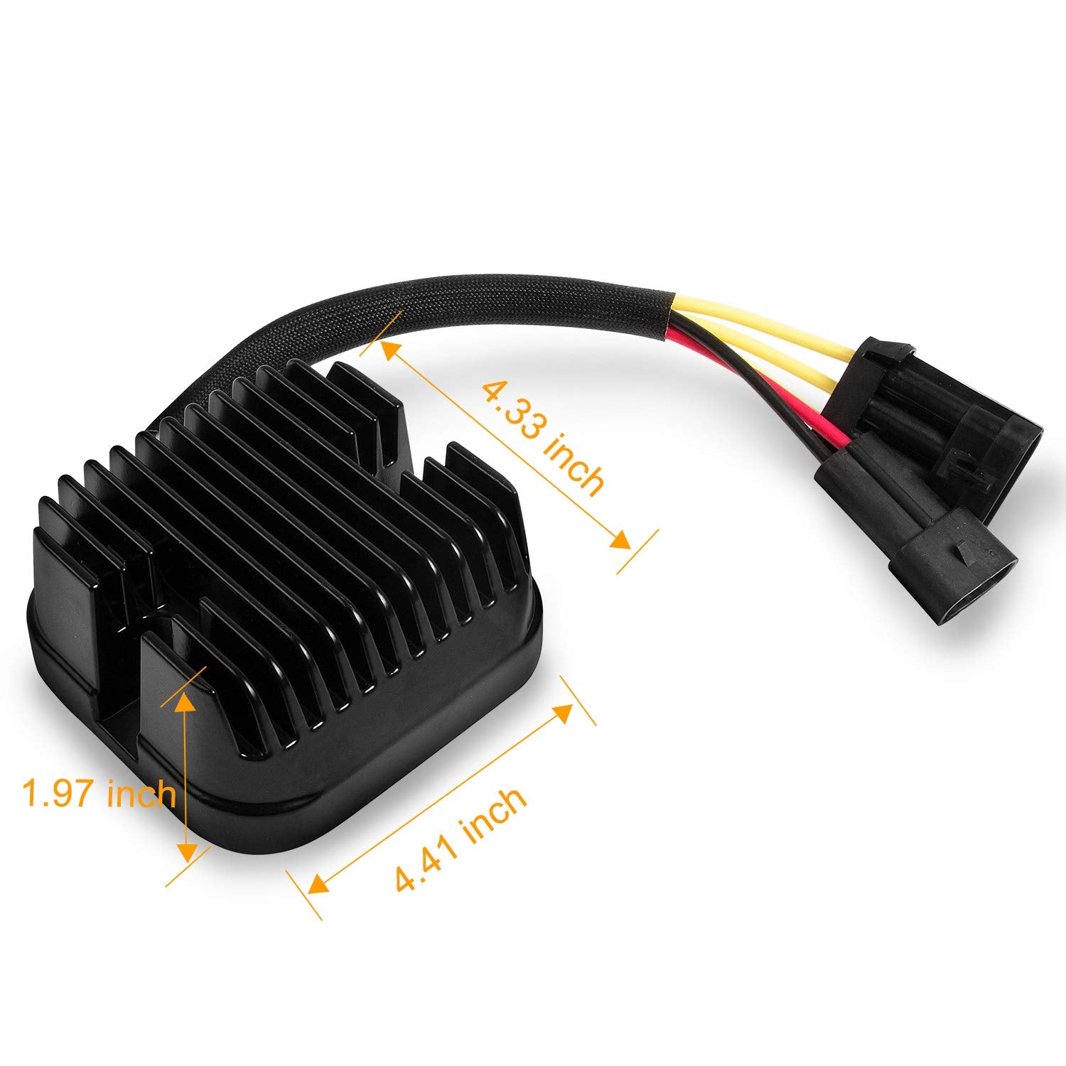 RANSOTO Voltage Regulator Rectifier Compatible with 2013-15 Polaris Ranger 900 XP/Crew 900, 2016 RZR 1000 XP Turbo/RZR 4 1000 XP
