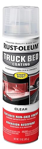 Rust-Oleum 352594 Automotive Truck Bed Coating Spray, 15 Oz, Clear