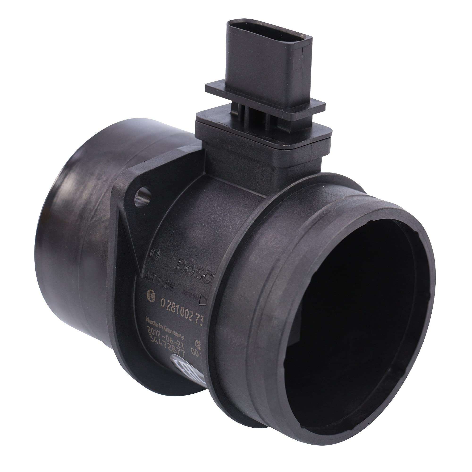 Bosch 0281002735 Original Equipment Mass Air Flow (Maf) Sensor - Compatible With Select Audi A3; Volkswagen Golf, Jetta