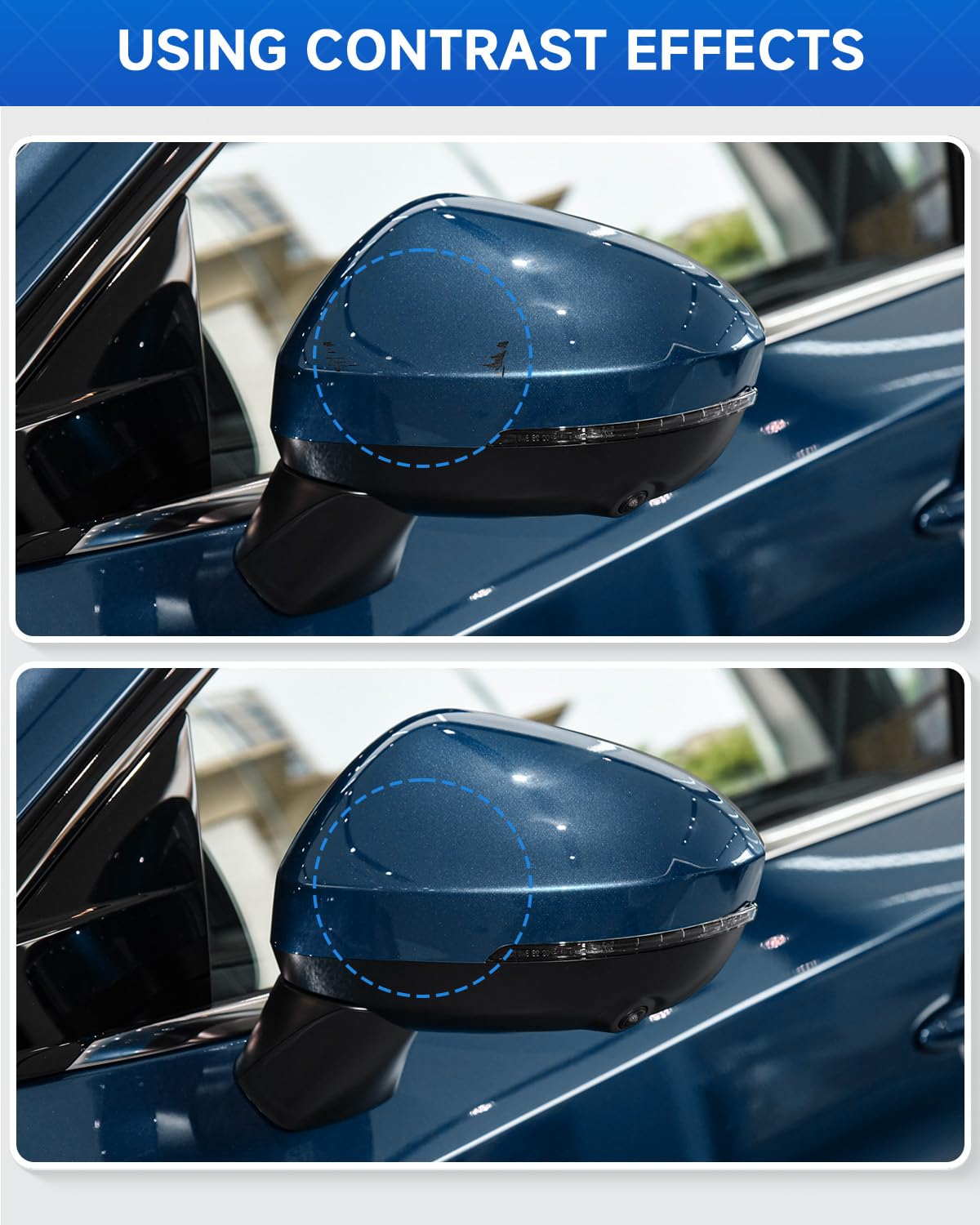 RAY Deep Blue Pearl Touch Up Paint Compatible with Nissan Exact Match Touch Up Paint Car Scratch Repair