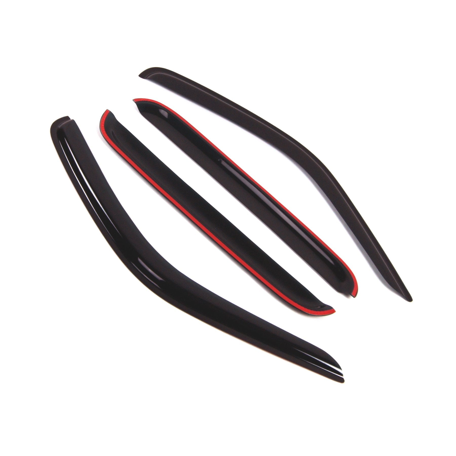 Car Window Rain Guard | Outside Mount Visors Auto Side Window Deflectors | Windows Visor Rain Shields Compatible With 2002-2007