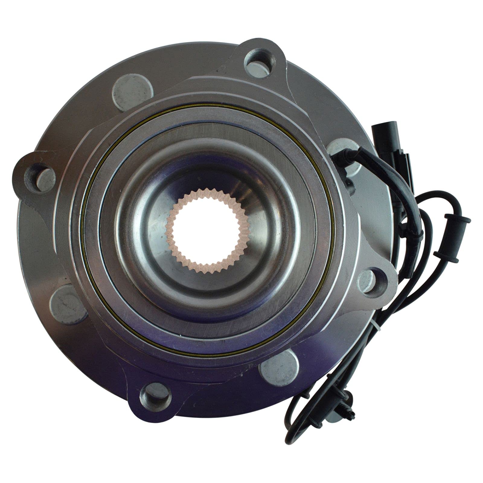 Trq Front Passenger Side Wheel Bearing & Hub Assembly With Abs Sensor Compatible With 2012-2013 Ram 2500 2012-2014 3500