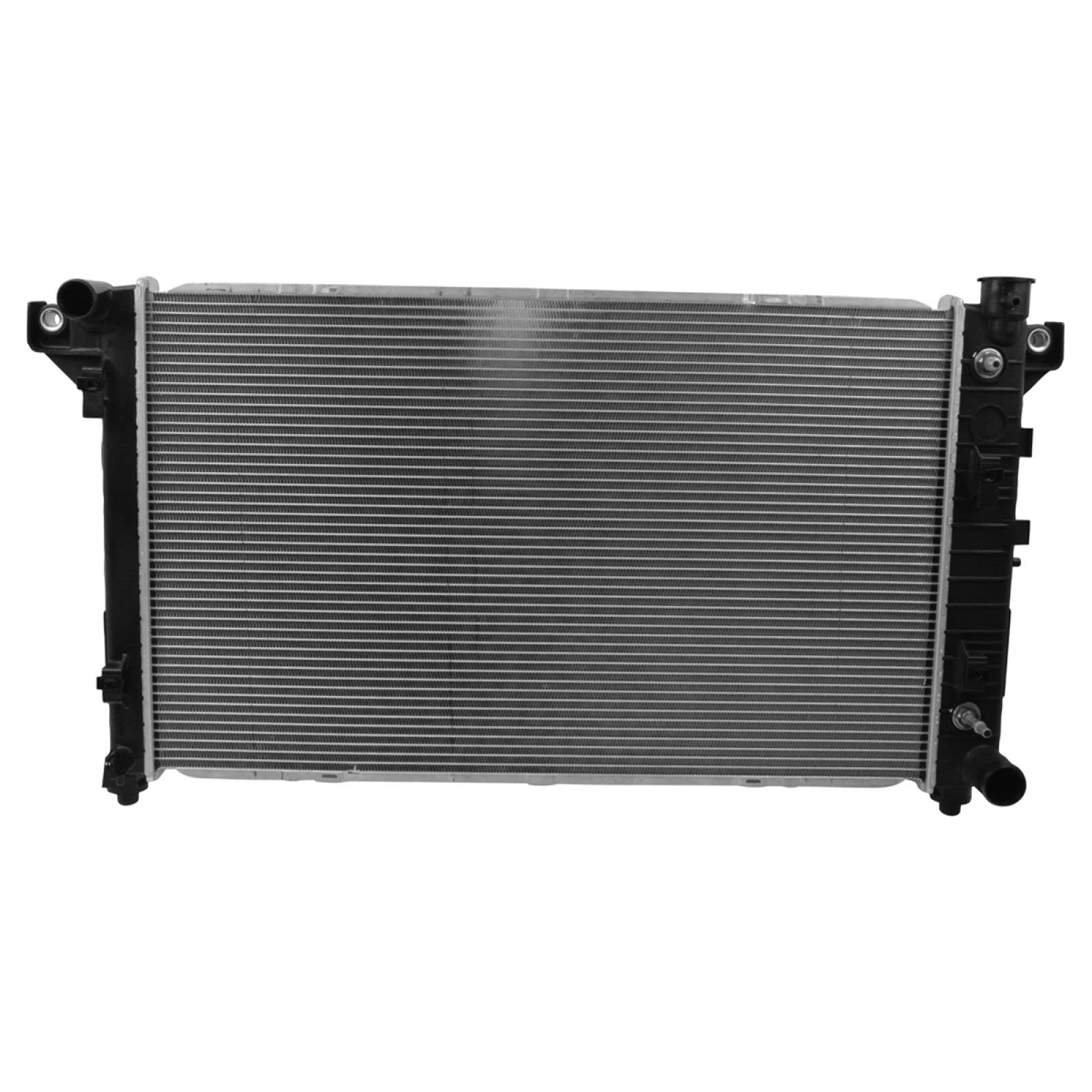 Trq Radiator Assembly Aluminum Core Compatible With 94-01 Dodge Ram 1500 94-97 Ram 2500 Ram 3500 Ch3010150 Cu1552