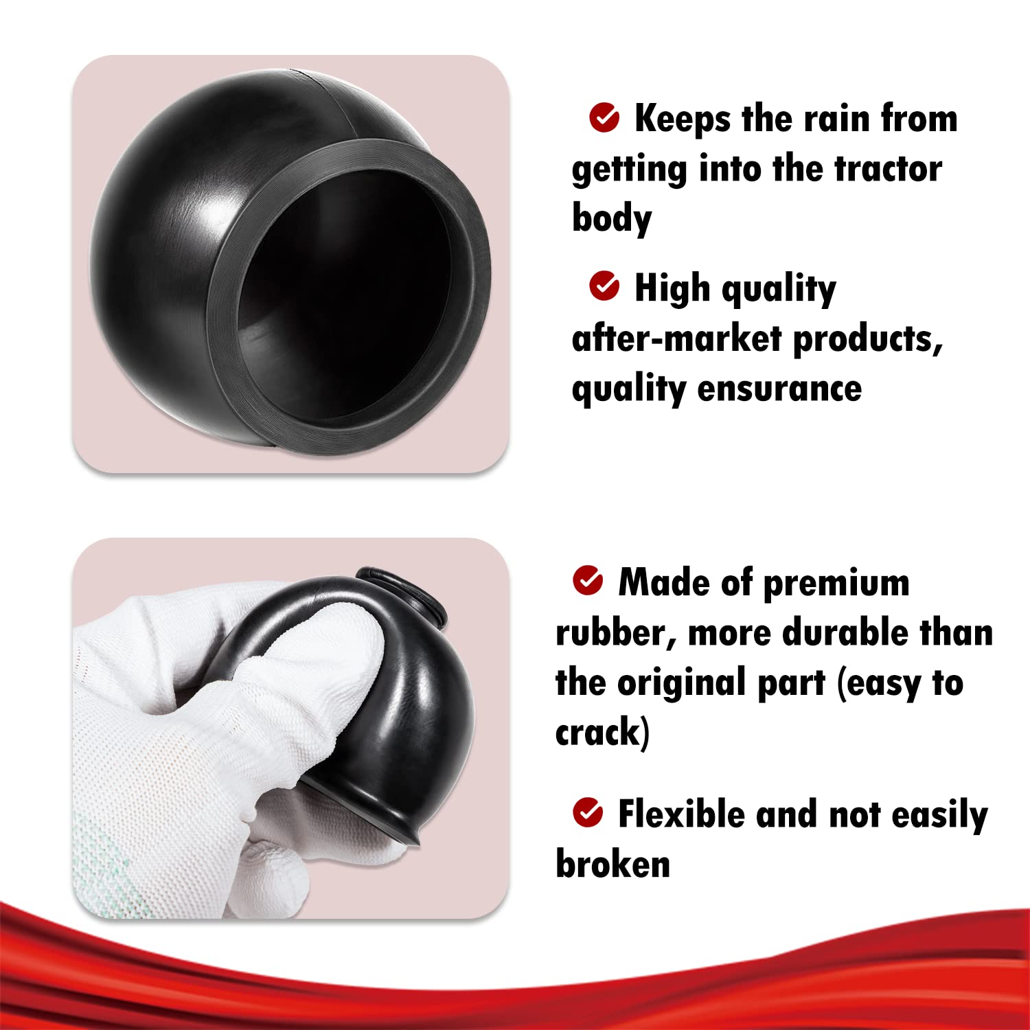 2N Shifter Boot Gear Shift Lever Transmission Boot Repair for Ford Tractor Models 9N 2N 8N NAA 1939-1954