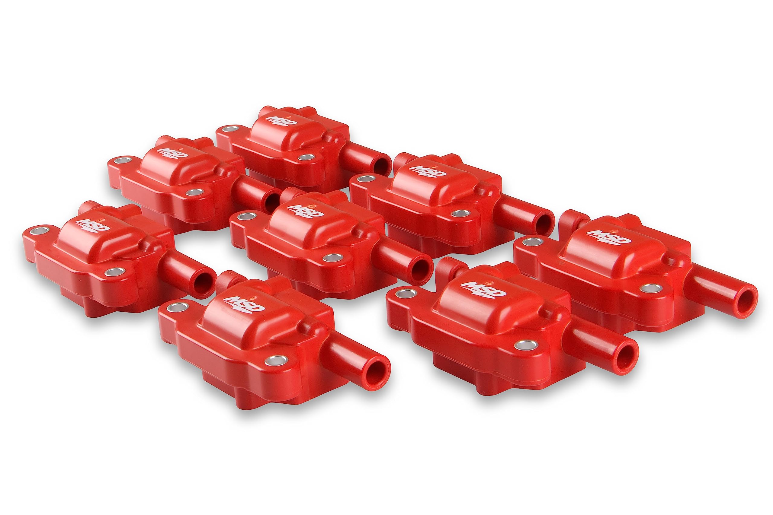 Msd 82658 Ignition Coils Blaster Ls Series, Red, 8-Pack