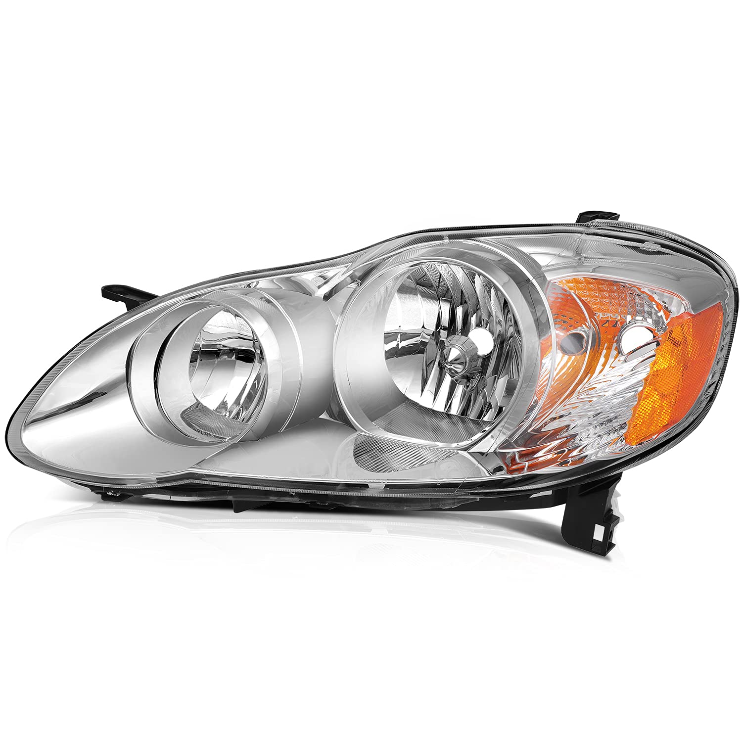 OCPTY headlight Assembly A Pair Replacement For Toyota Corolla 2003-2008