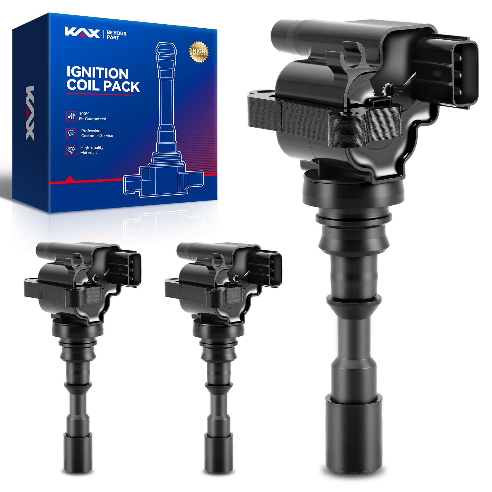 KAX UF431 Ignition Coil 3 Packs Fit for Sorento 2003-2006