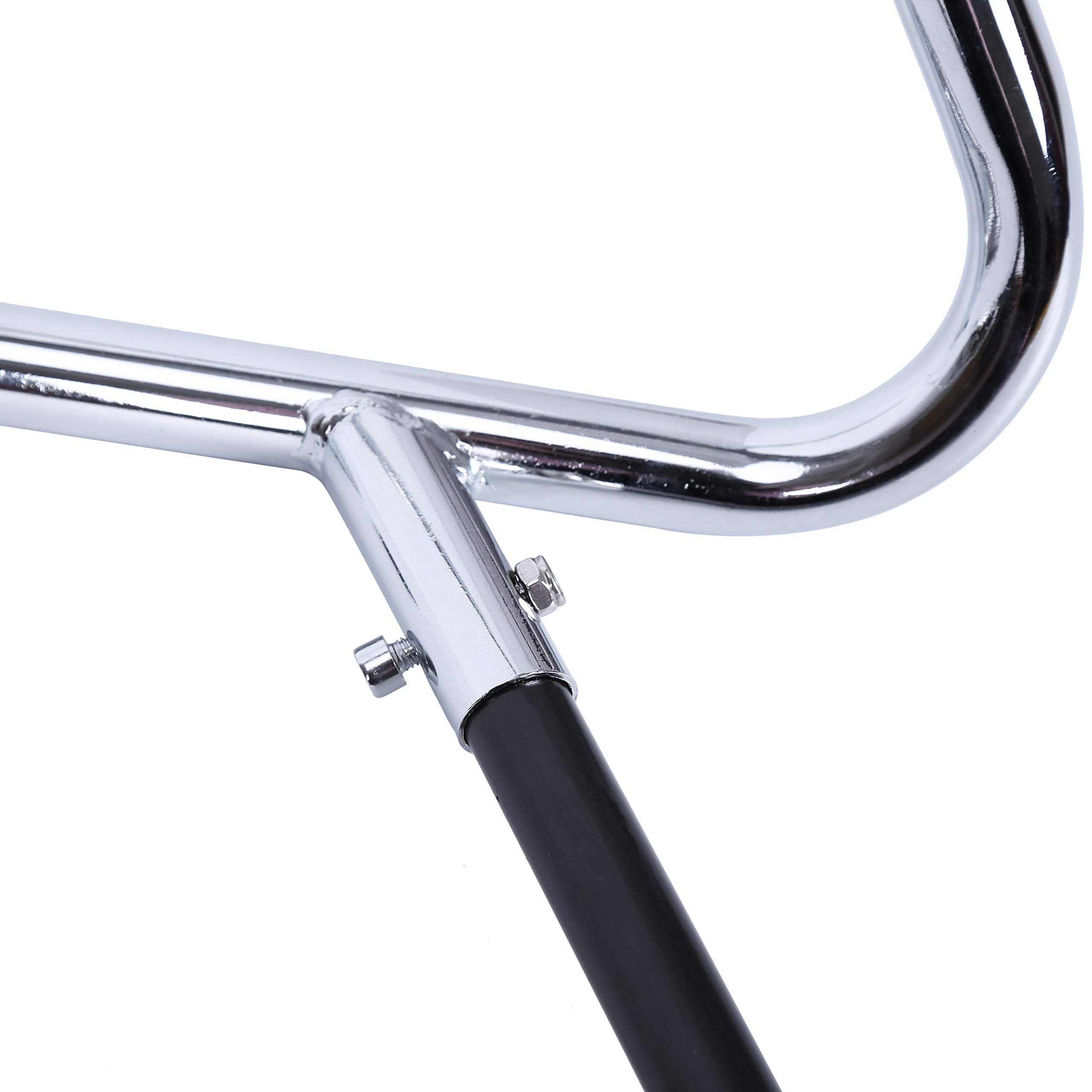 Ecotric Saddlebag Bracket Guard Bars Compatible With 2014-2022 Harley Davidson Touring Street Road Glide Flh Saddle Bags Guard S