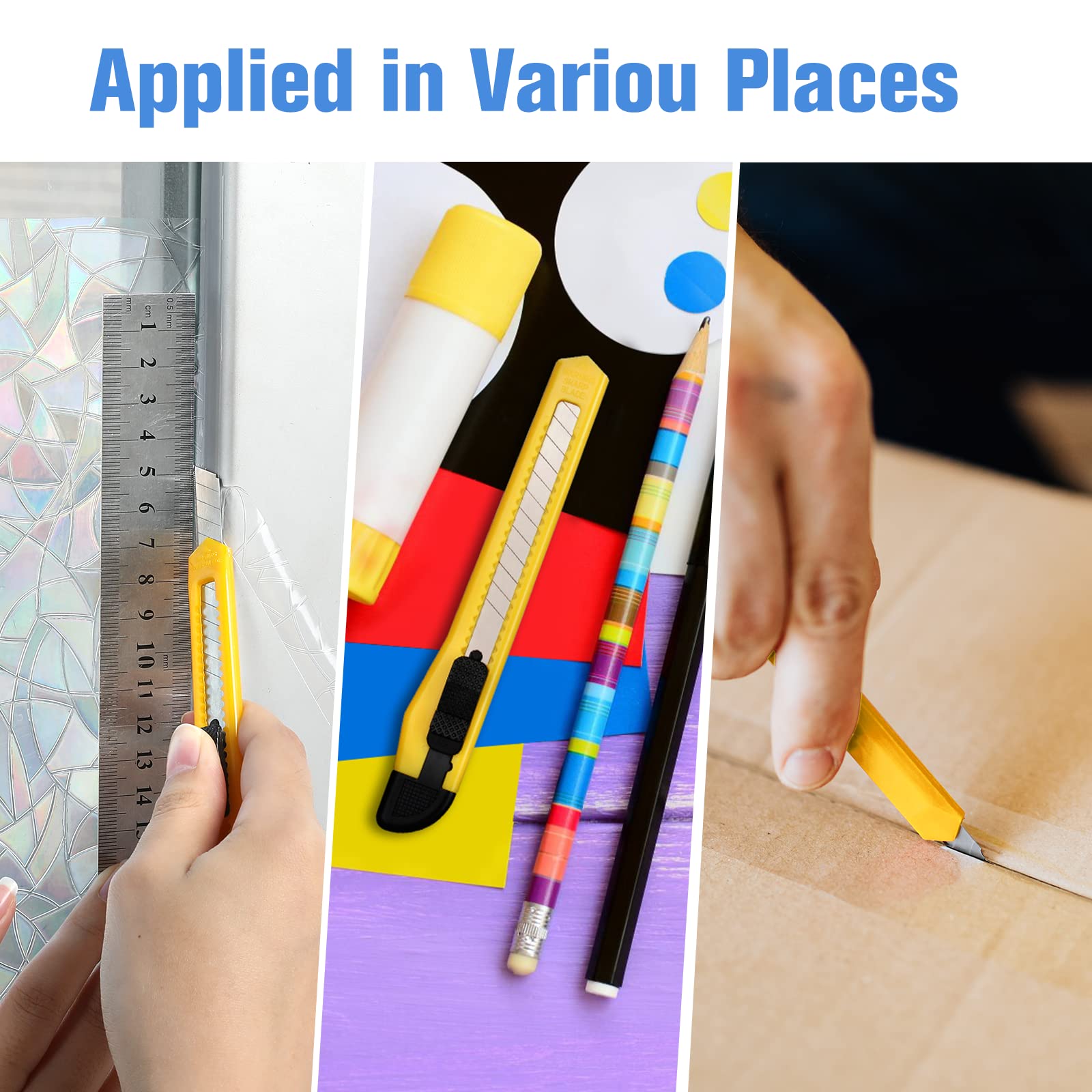 Rabbitgoo Window Tint Kit, Window Privacy Film Installation Tint Tools, 3 Pieces Easy To Apply Privacy Window Film And Car Glass