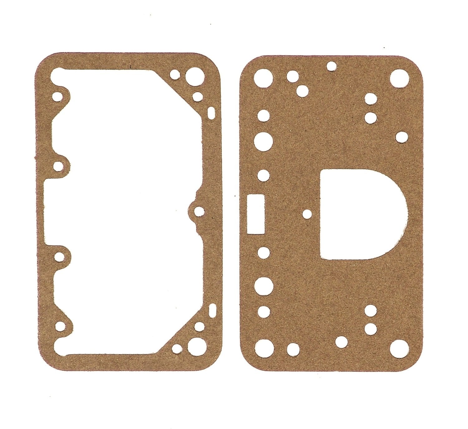 Mr. Gasket Carburetor Fuel Bowl And Metterin Block Gasket For Holley 4Bbl, Tan