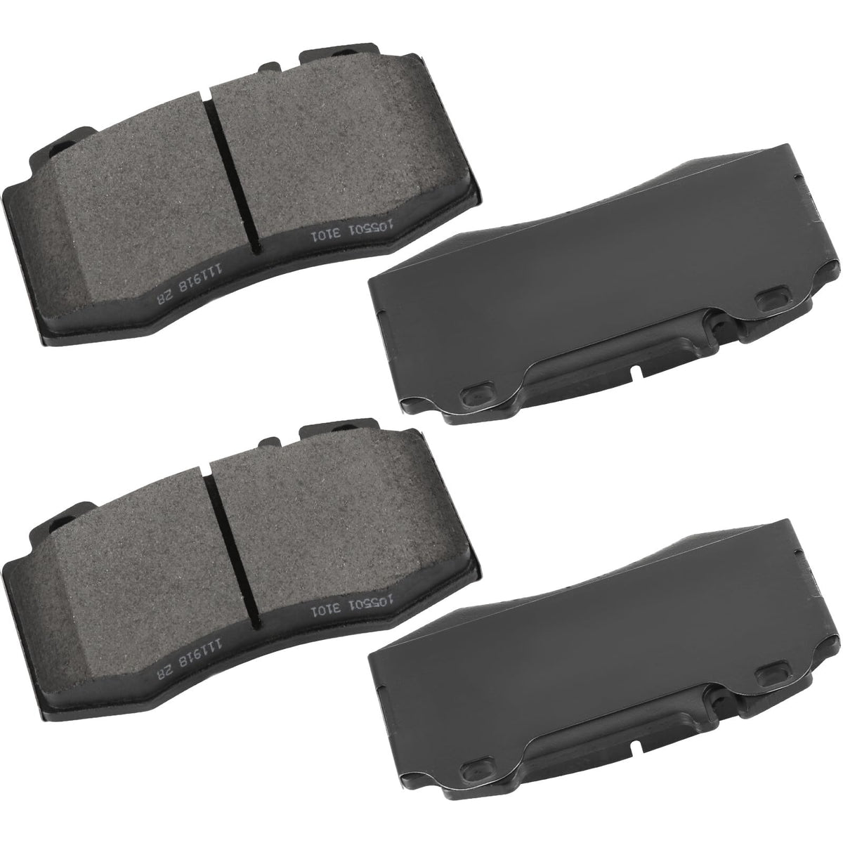 Cciyu Ceramic Front Brake Pad Set Fit For Mercedes-Benz 600Sl,C32 Amg,C3,C350,C55 Amg,Cl500,Clk55 Amg,Cls550,E350,E550,Ml430,Ml5