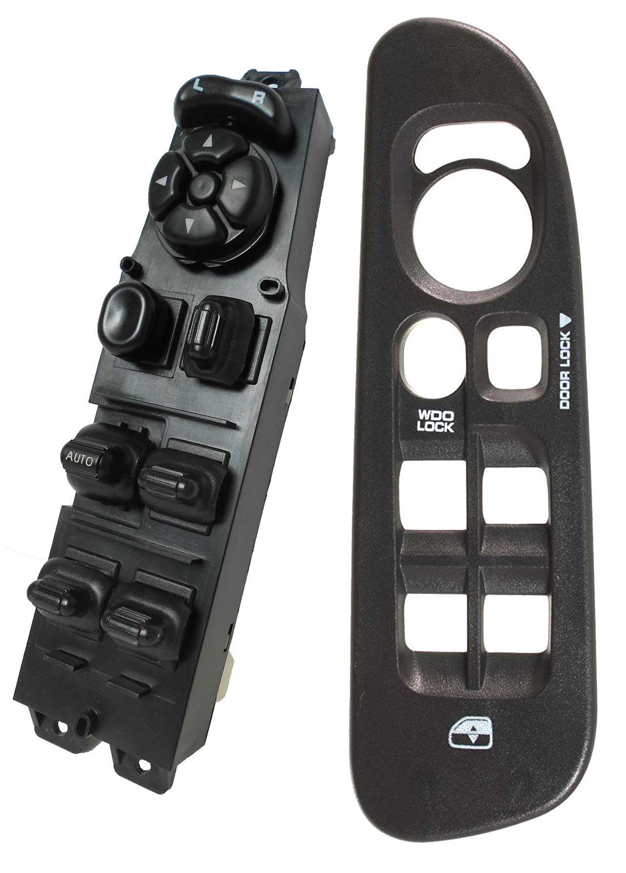 Switchdoctor Window Master Switch And Bezel Set For 2002-2008 Dodge Ram (Black)