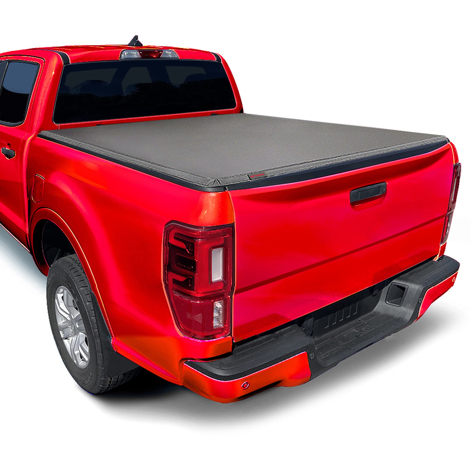 Maxmate Soft Tri-Fold Truck Bed Tonneau Cover Compatible With 2019-2023 Ford Ranger | 6' (73'') Bed | Tcf371067