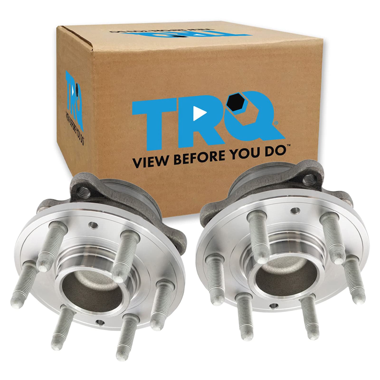 Trq Front Wheel Hub Bearings Assembly Set Compatible With 2015-2022 Chevrolet Colorado Gmc Canyon