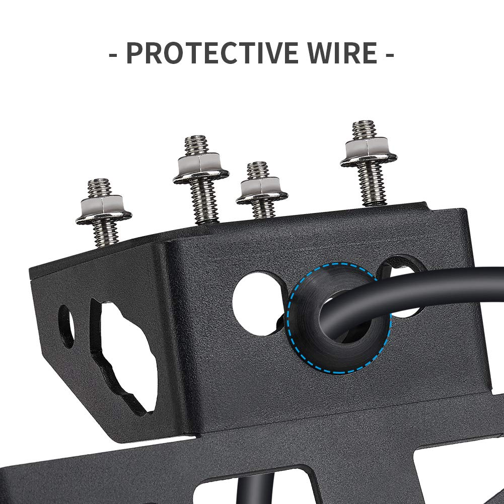 KEMIMOTO Compatible with 2023 2022 2021 Ninja 650 Fender Eliminator Compatible with Z650 ZX650 Ninja 650 License Plate Bracket N