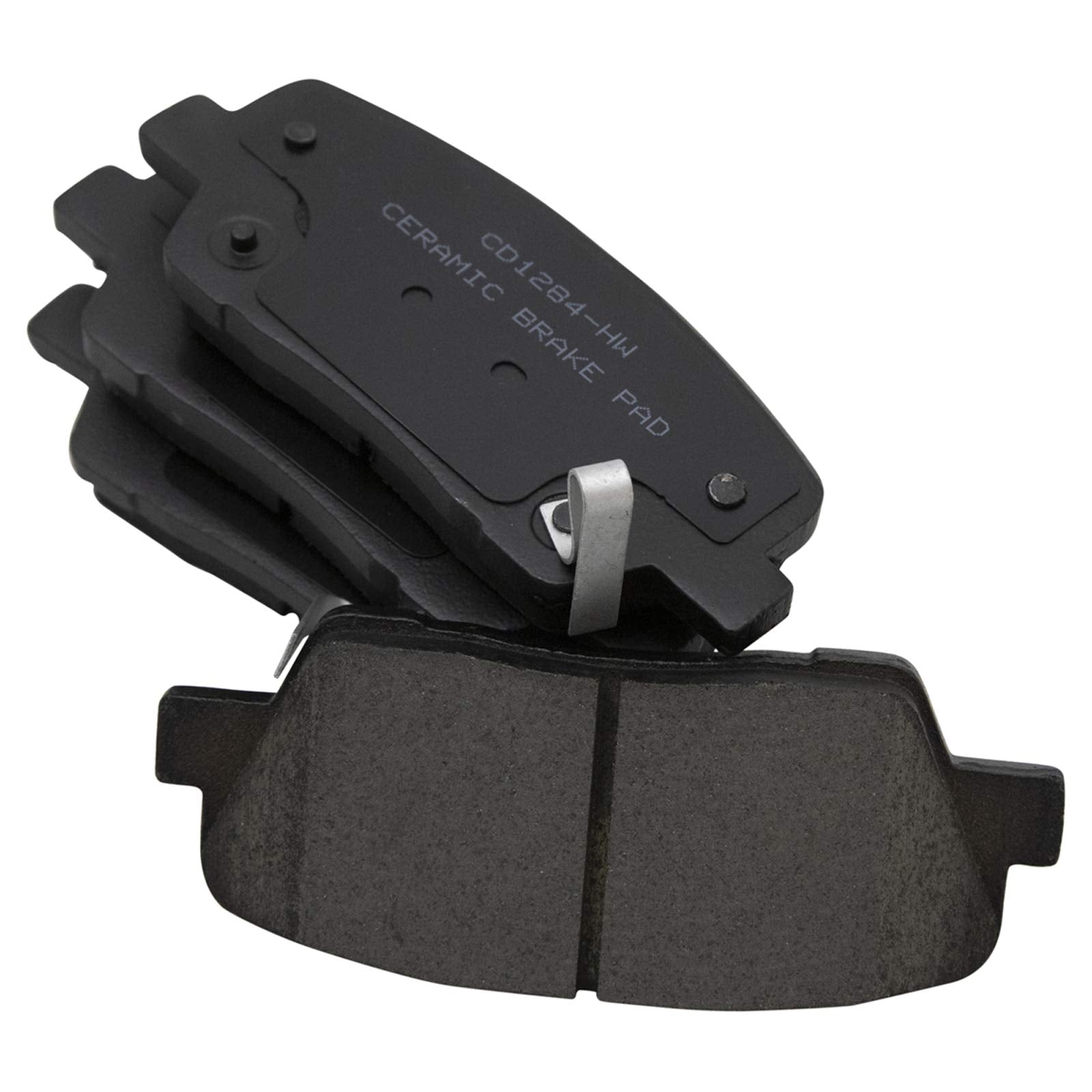 TRQ Posi Ceramic Rear Brake Pad Set fits Entourage Genesis Santa Fe Sedona