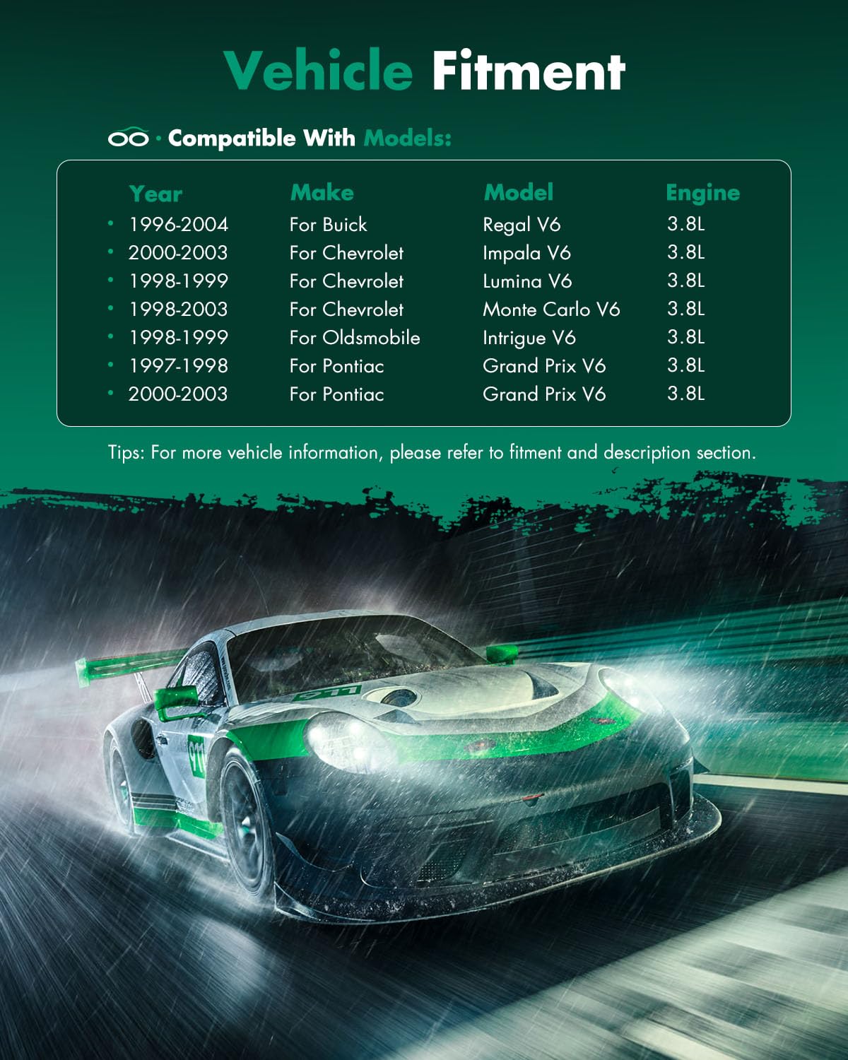 SCITOO CO 20452C AC Compressor 1996-2004 for B-uick Regal 3.8L 2000-2003 for Ch-evrolet Impala 3.8L