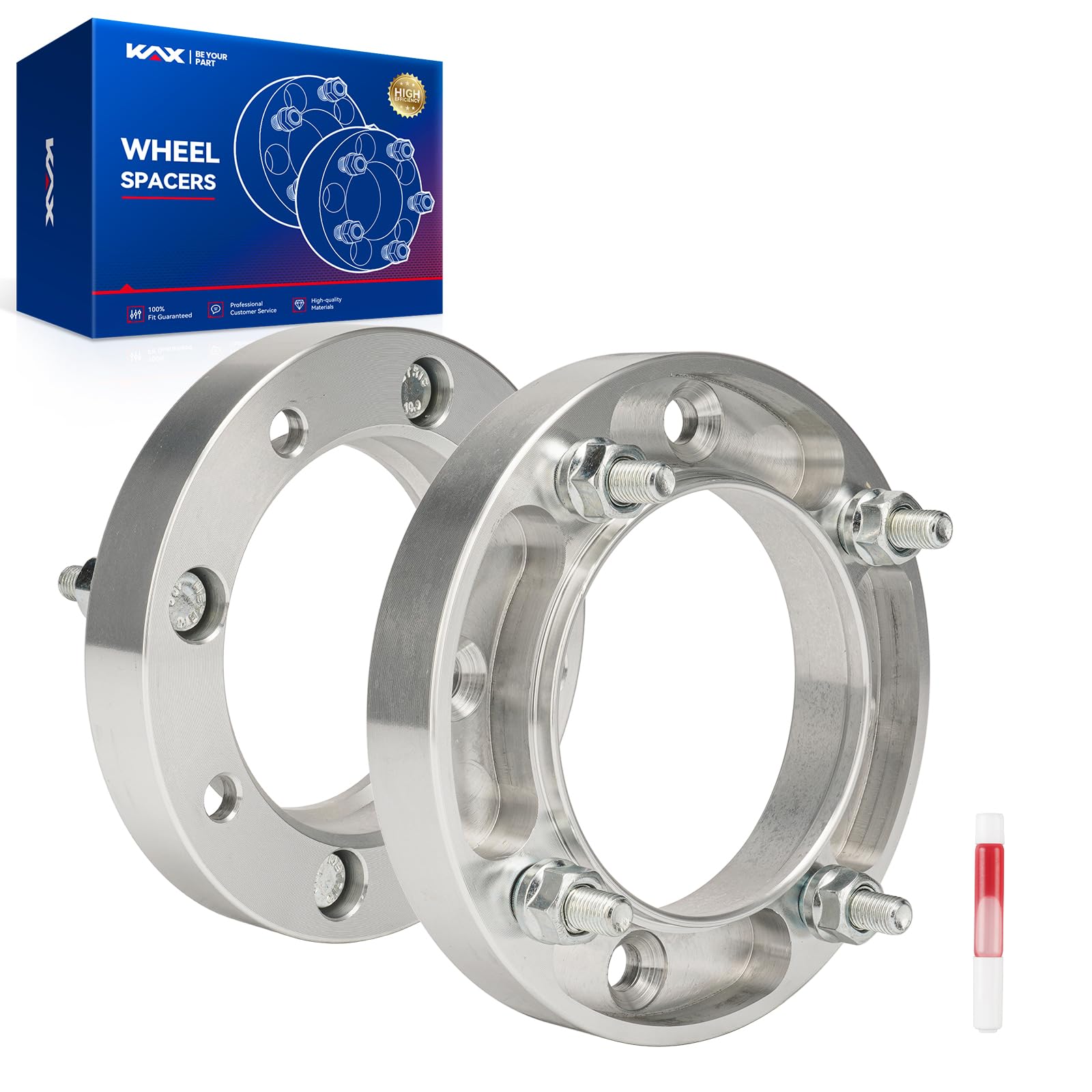 Kax 4X137 Atv Wheel Spacers,1 Inch 4 Lug Hub Centric Atv Wheel Spacers Fit For Klf220 Bayou, Lt-V700F Twin Peaks 700 4X4, Kvf300