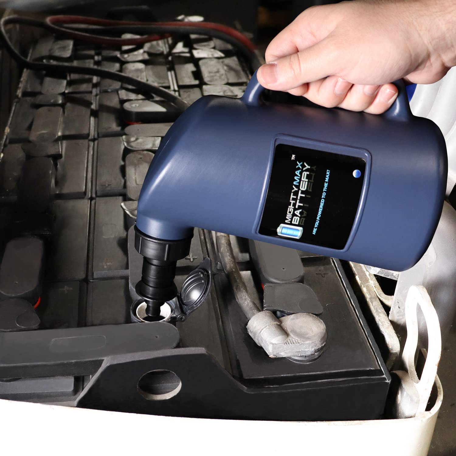 Golf Cart/Deep Cycle Battery Jug Water Filler Bottle W/Auto Shut Off