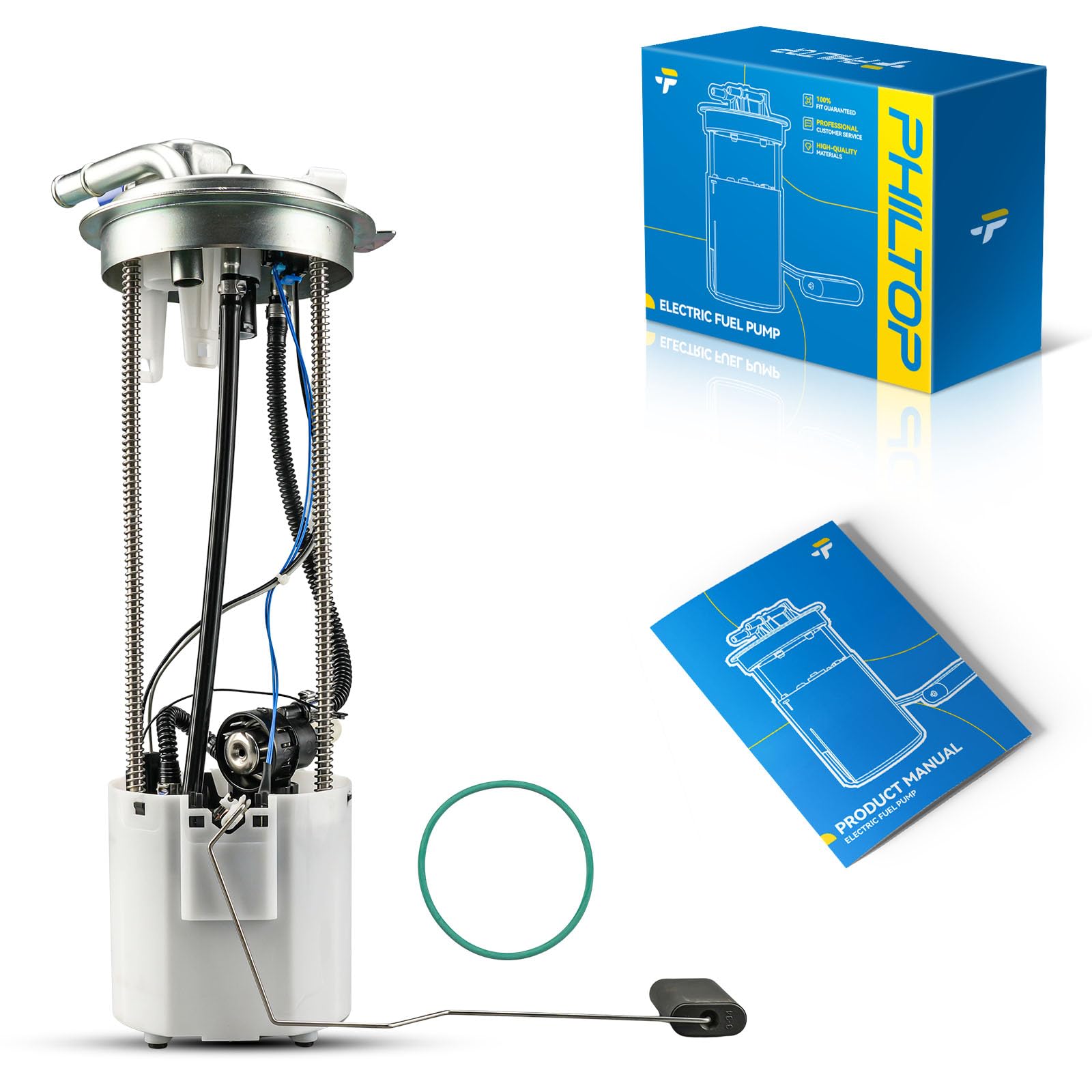 PHILTOP Electric Fuel Pump Assembly Fits for Chevrolet Silverado 3500 and GMC Sierra 3500 2004-2006,Chevrolet Silverado 3500 Cla