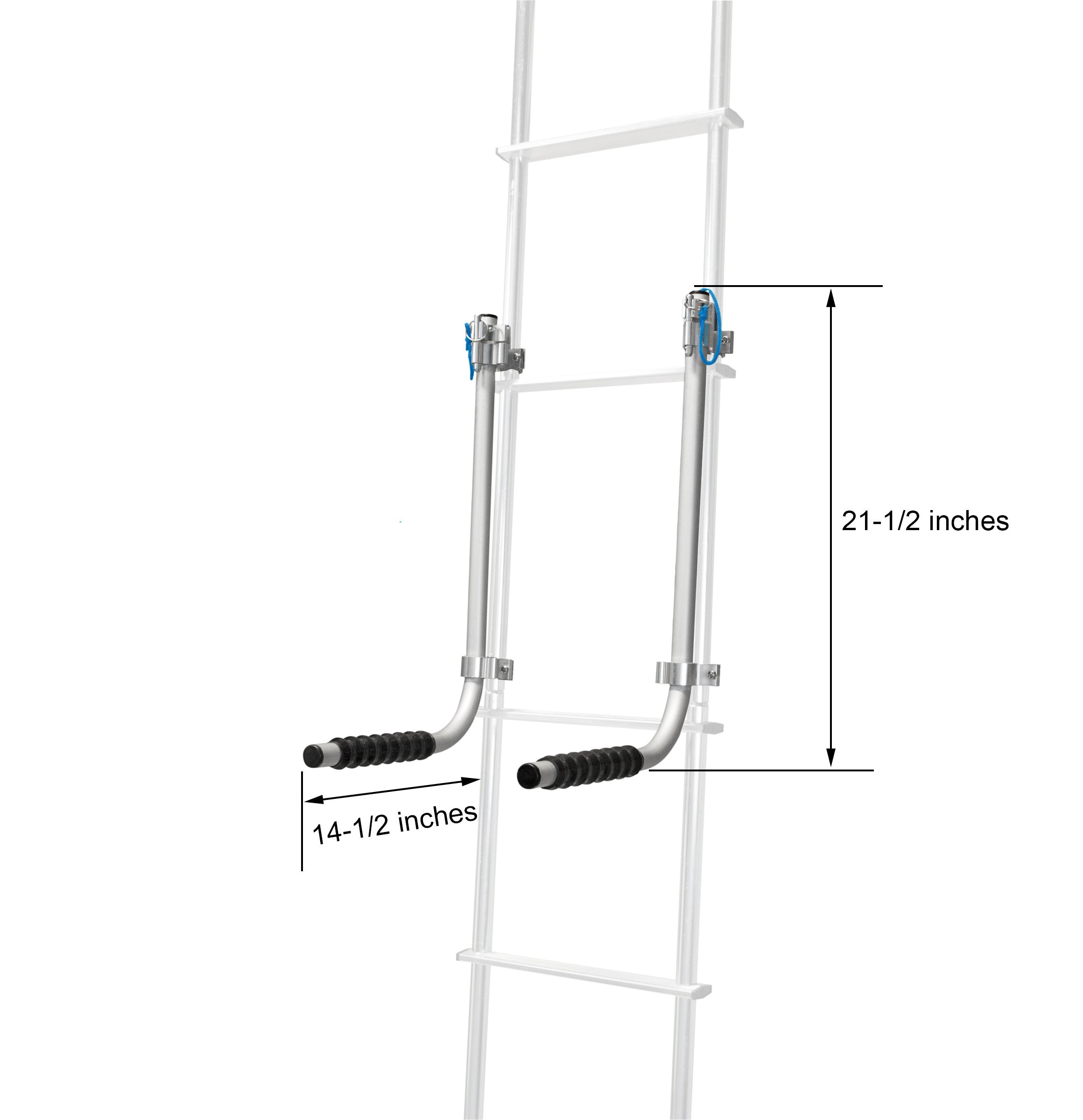Thetford Rv Ladder Mount System - Universal Rv Ladder Rack For Smarttote2 | Portable Rv Waste Tote Tanks | Bikes | Chairs - Thet
