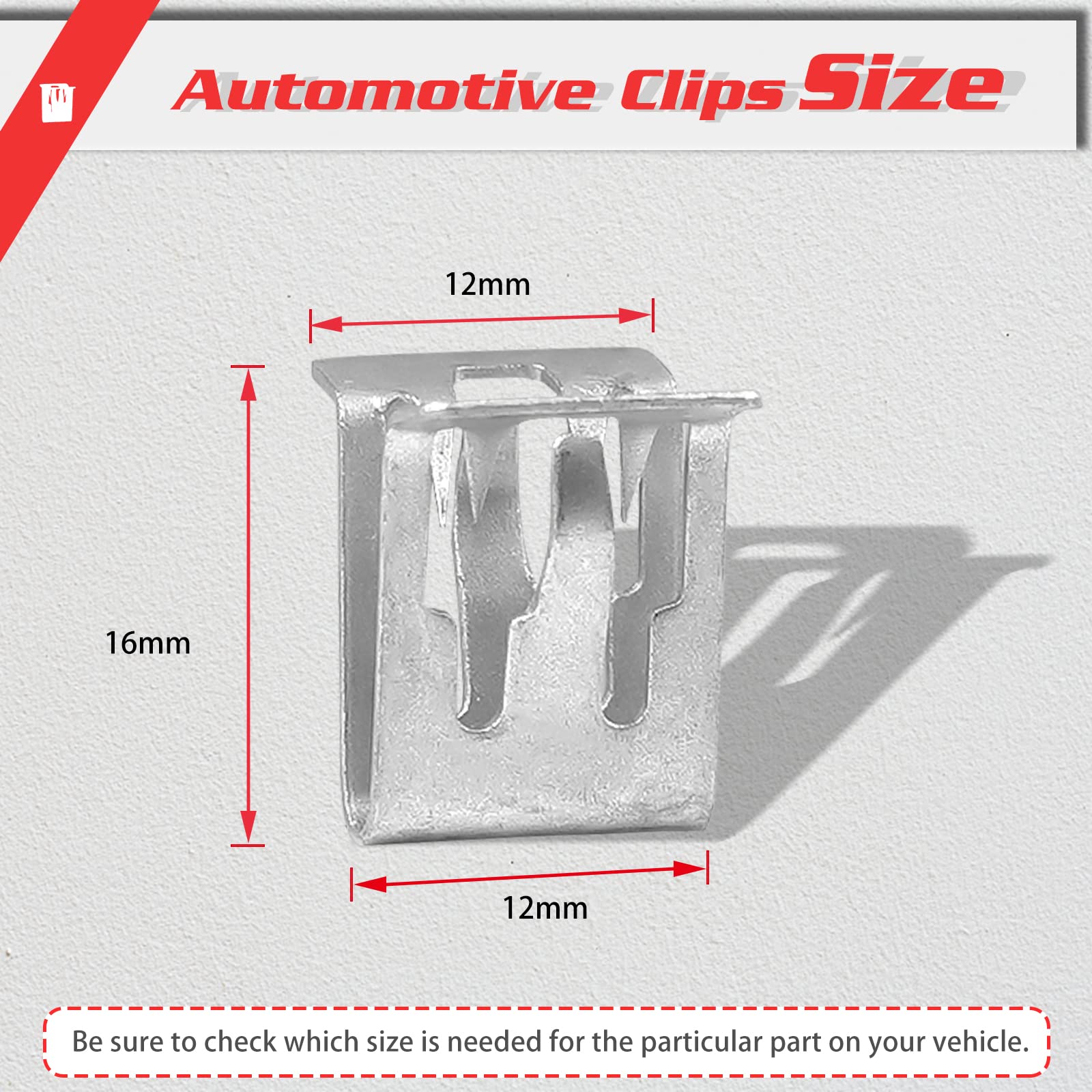 OTUAYAUTO 30Pcs 15748479 Interior Trim Panel Clips for 1994-2017 GM Car and Trucks Console Dash Retainer Clips, Garnish Interior
