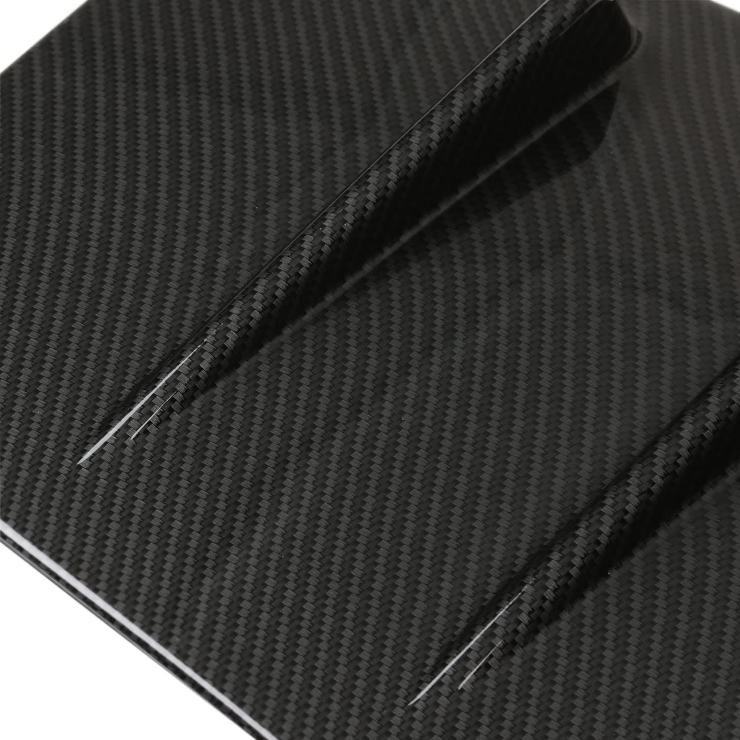 Spec-D Tuning Carbon Fiber Painted Abs Shark Fin Vortex Generator Compatible With 2015-2021 Subaru Impreza Wrx Sti Models