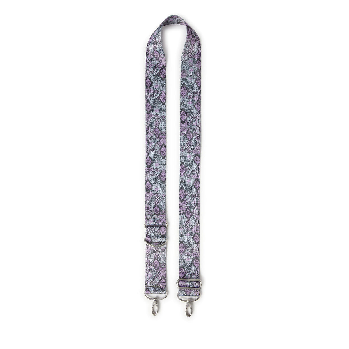 Baggallini Womens Wide Strap, Blush Python, One Size Us