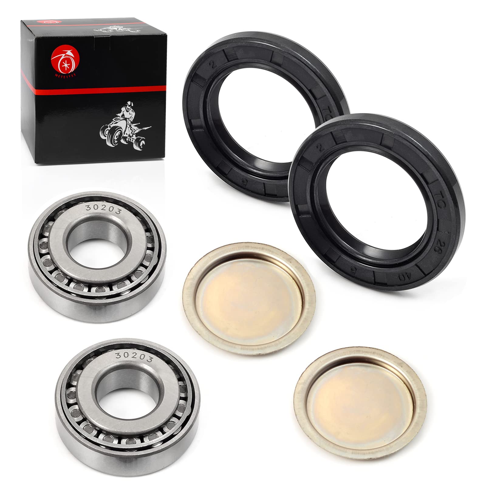 Swingarm Bearing Seal Kit For Honda Recon 250 Trx250X Trx250Ex Trx 250 Te/Tm Rancher 350 400 Fourtrax Foreman 300 400 450 Trx 300 400 450 Trx 300Fw Foreman Rubicon 500 Trx500 7203 91066-Hc4-004