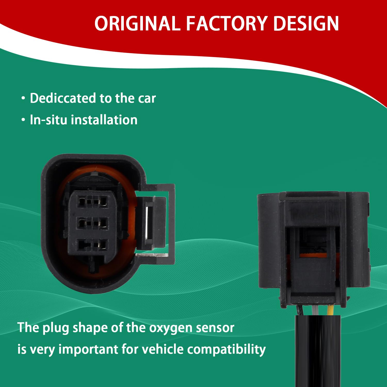 Necatuo 250-25087 Upstream Oem Oxygen Sensor O2 Sensor Compatible With Bmw 550I 650I 750I X5 X6 Mini Cooper R60 Replace 17187 11