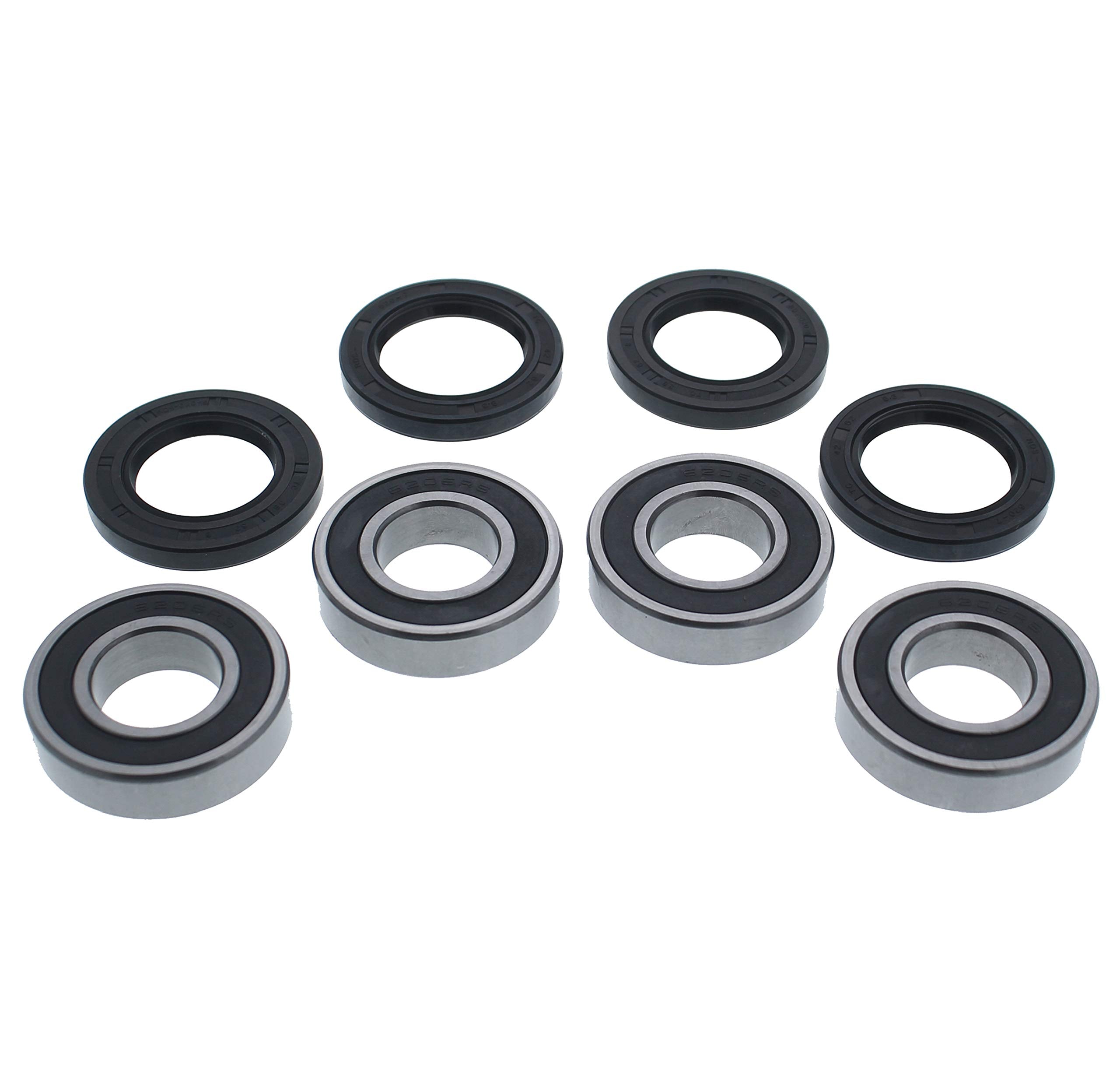 2004 2005 2006 2007 fits Yamaha 660 Rhino Rear Axle, Wheel Bearings And Seals X 2