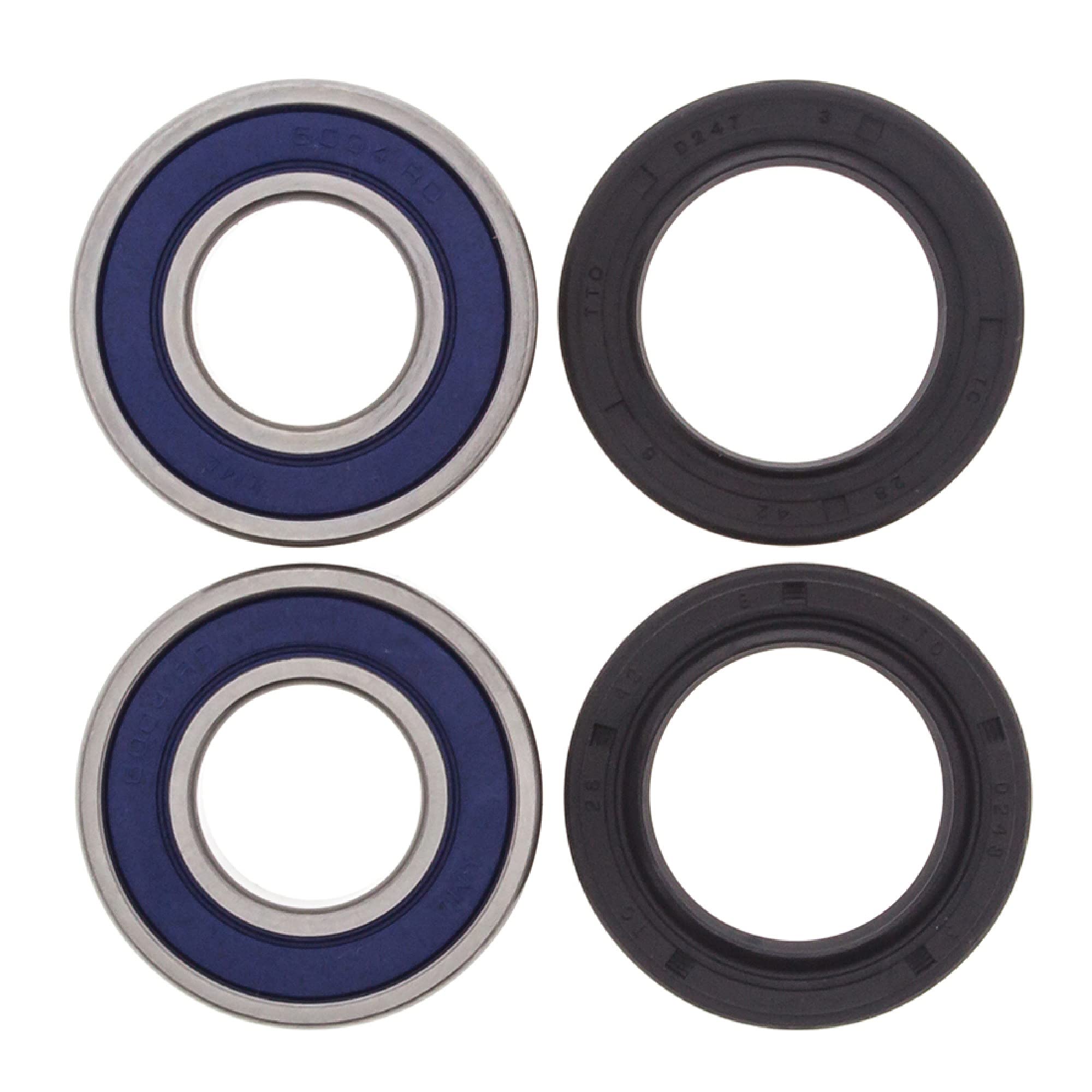 All Balls Racing 25-1112 Wheel Bearing Seal Kit Compatible With/Replacement For Honda