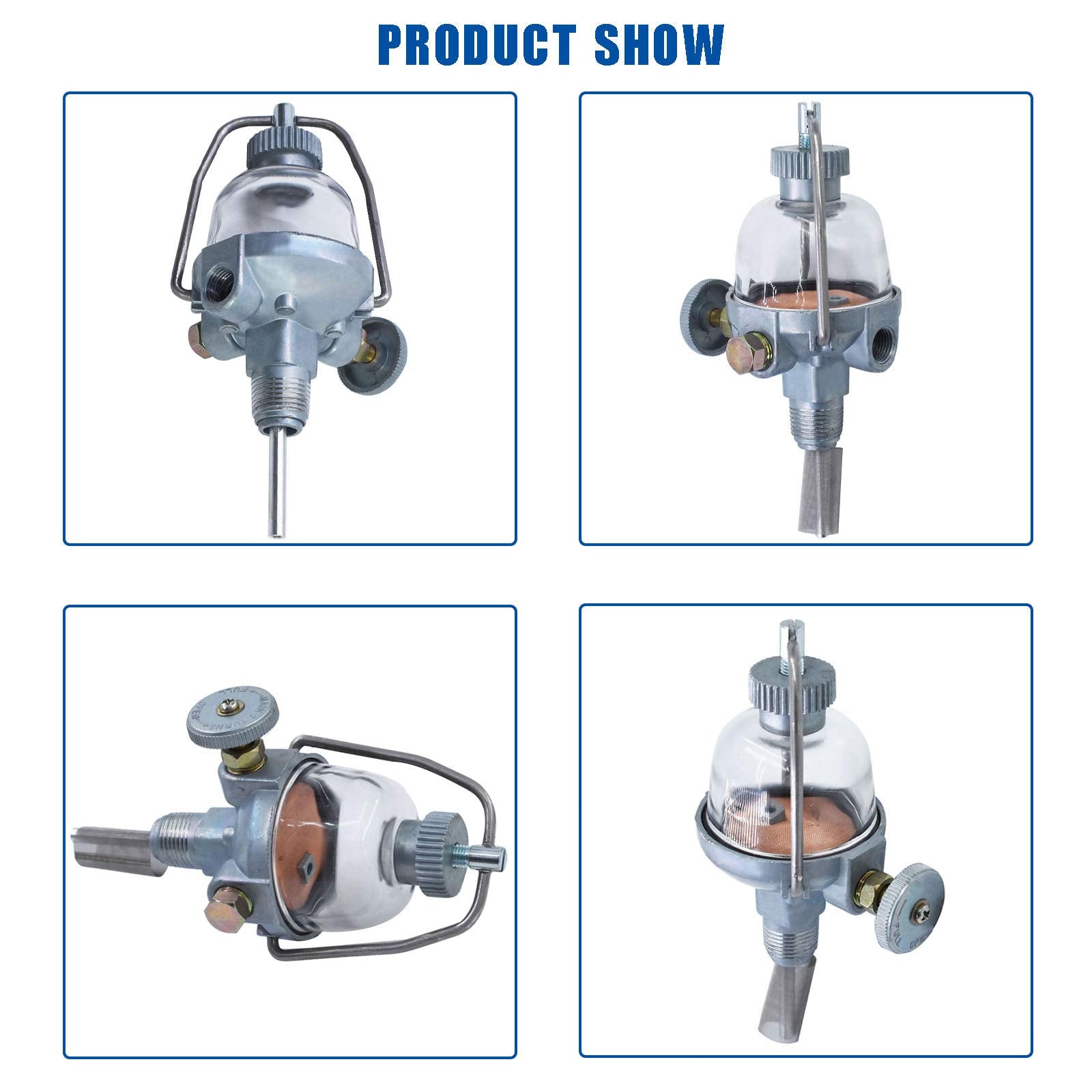 Autoparts Sediment Bowl Assembly Replacement For Ford Holland Tractor 2N 8N 9N Naa Naa9155B With Gasket