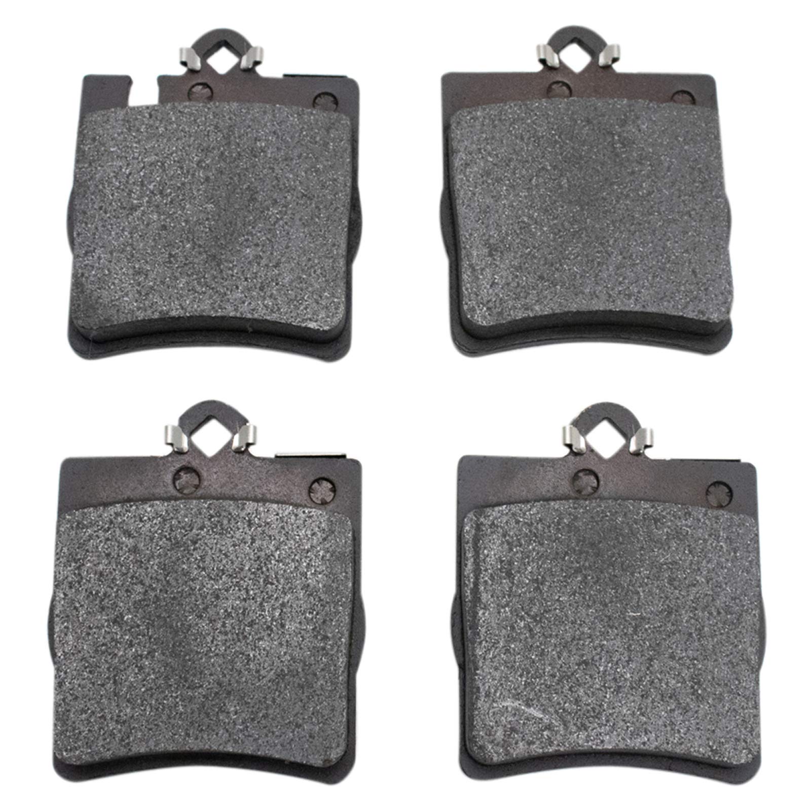 TRQ Rear Posi Ceramic Brake Pad Kit Set for Mercedes Benz C230 / C240 / C280 / C320 / C350 / CLK320 / CLK350 / CLK430 / Crossfir