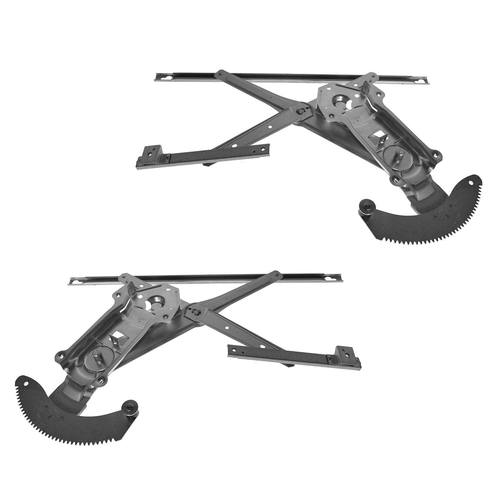 Trq Front Power Window Regulator Set Compatible With 1997-2004 Dodge Dakota