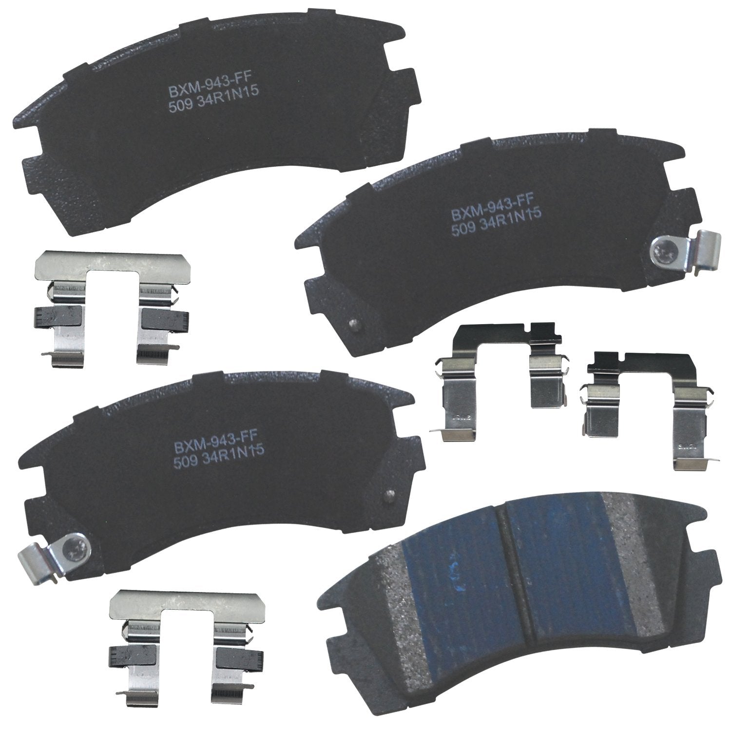 Bendix Premium Sbm509 Semi-Metallic Front Brake Pads For Nissan Nx 1991, Sentra 1994-1991