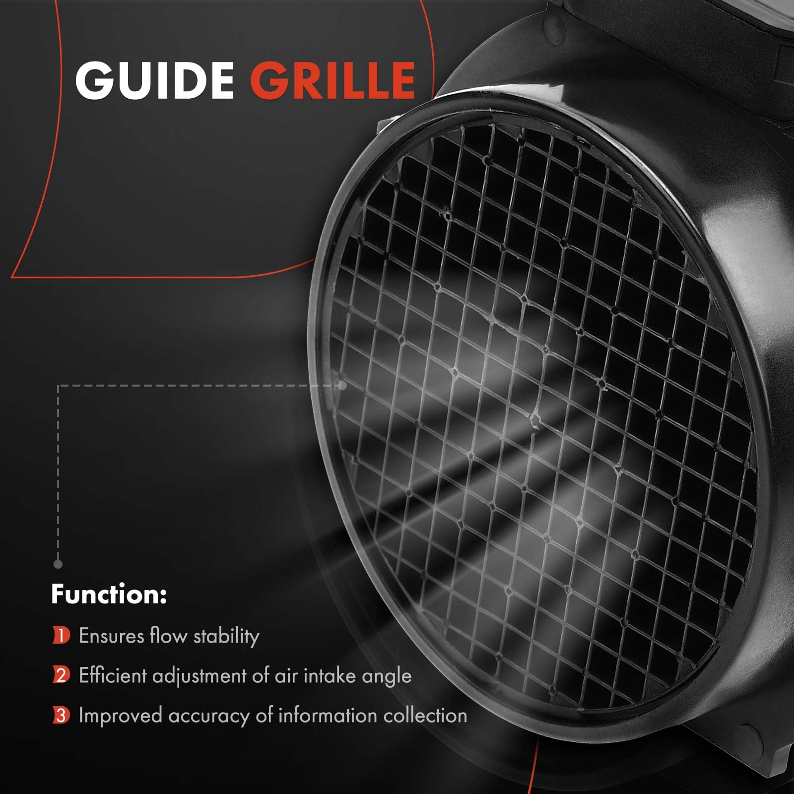 A-Premium Mass Air Flow Sensor Meter [3-Pins] Compatible with BMW 323i/328i/528i 1999-2000, 325i/325Ci/525i 2001-2003, 2.5L 2.8L