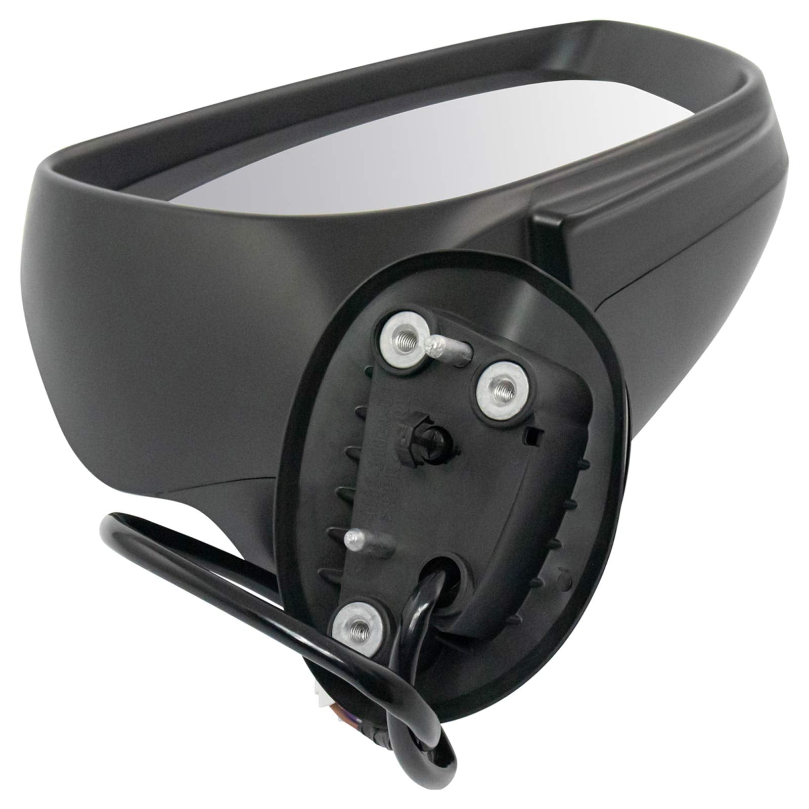 Trq Right Mirror Without Heat Without Housing Turn Signal Passenger Side Compatible With 2016-2021 Mazda Cx-3 Ma1321205