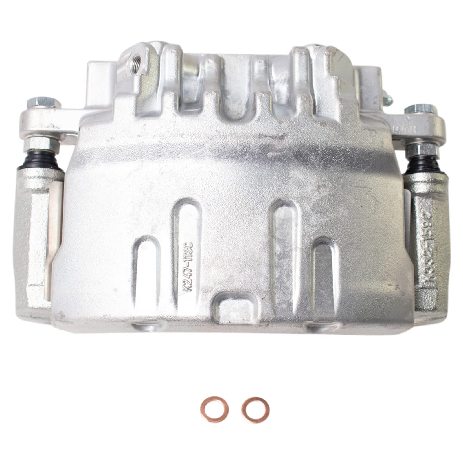 Trq Front Brake Caliper Set Compatible With 2003-2008 Cadillac Cts 2005-2008 Sts