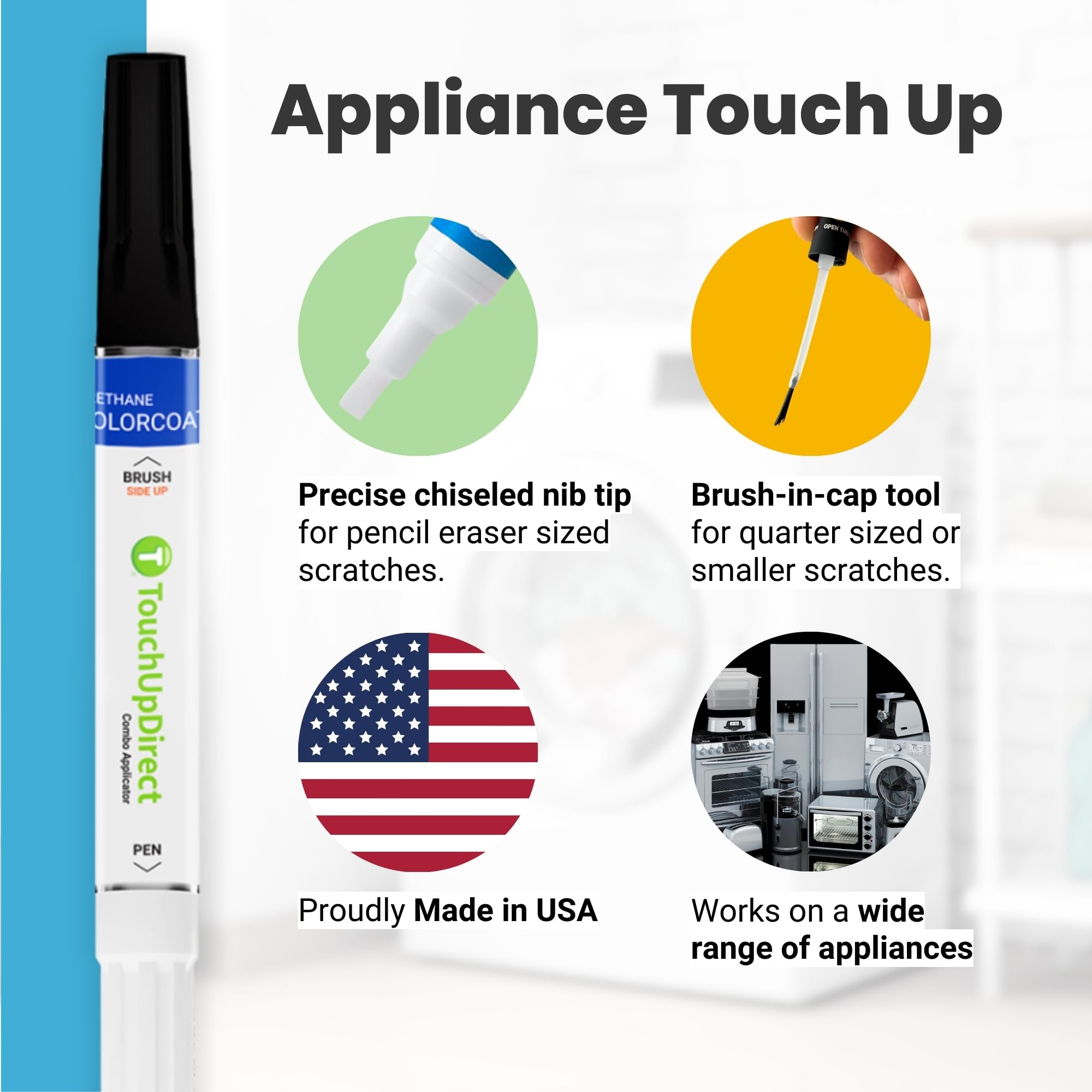 Touchupdirect Perfect Match General Electric Slate Gray Appliance Touch Up Paint