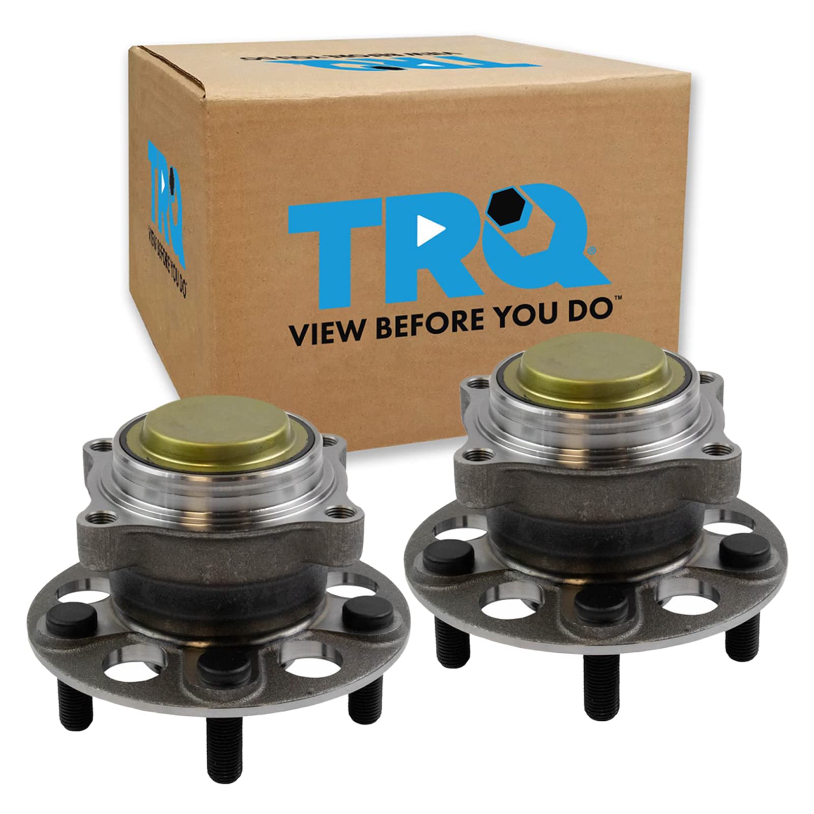 Trq Rear Wheel Hub Bearings Assembly Set Compatible With 2017-2022 Honda Ridgeline