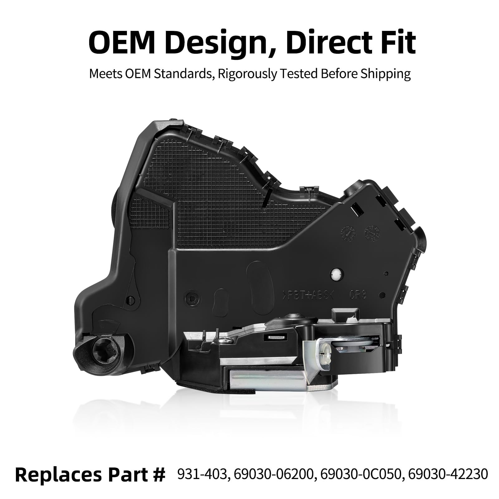 Syeral Power Door Lock Actuator Front Right Passenger Side 931-403 Latch Motor Replacement For Toyota 4Runner Camry Corolla Tund