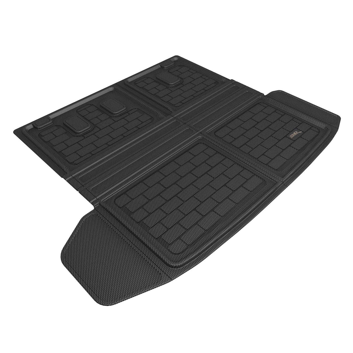 3D MAXpider Custom Fit Kagu Cargo Liner (Black) Compatible with Honda Pilot 2023 - Cargo Liner